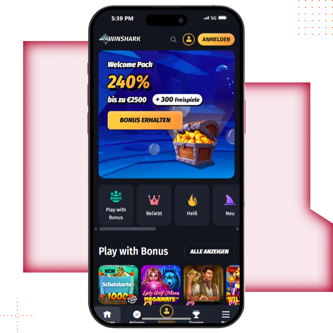 winshark casino m download